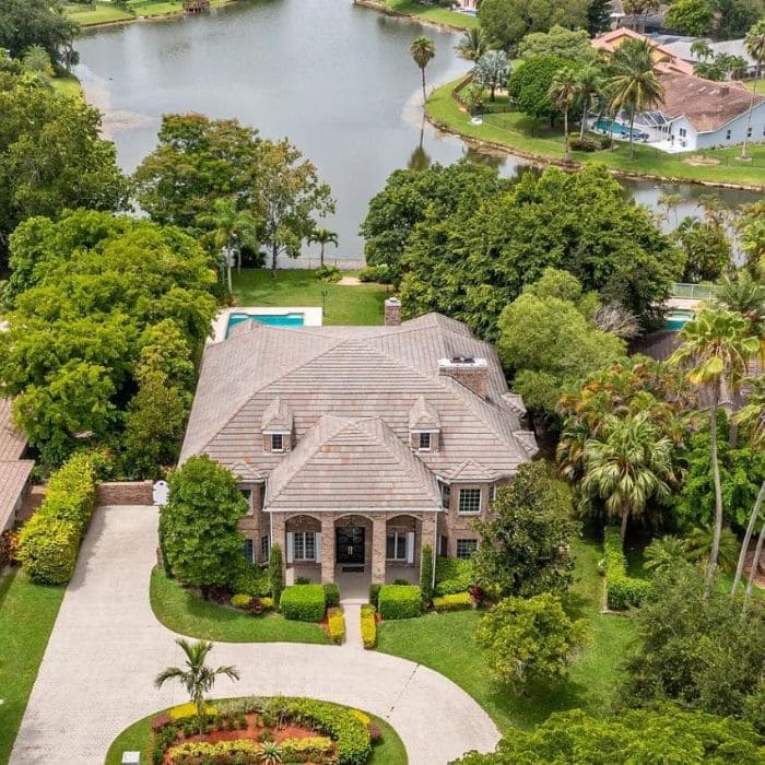 Aerial View of Kodak Black's Florida Home