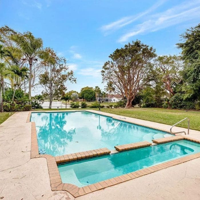 Pool in Kodak Black's Florida Home
