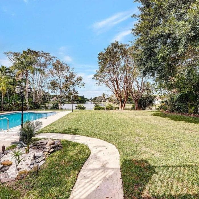 Pathway of Kodak Black's Florida Home