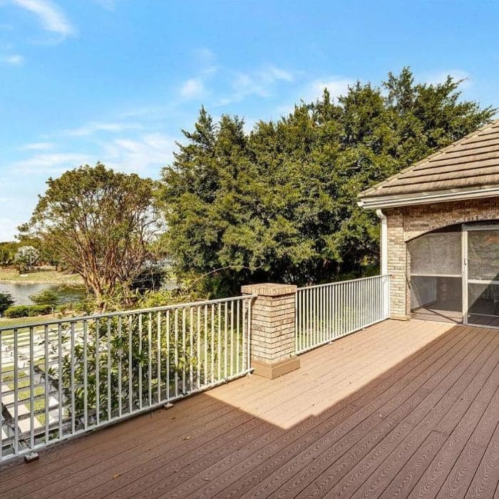 Deck of Kodak Black's Florida Home