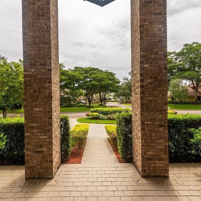 Entryway of Kodak Black's Florida Home