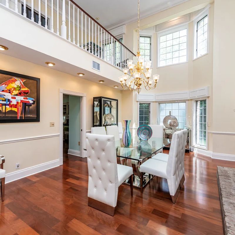 Dining Area in Kodak Black's Florida Home