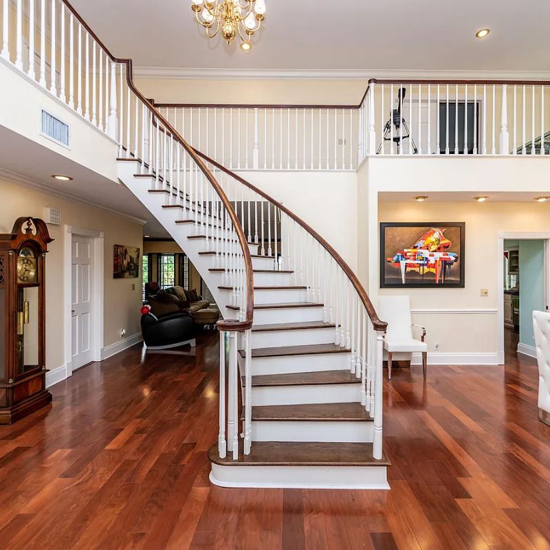 Stairs in Kodak Black's Florida Home