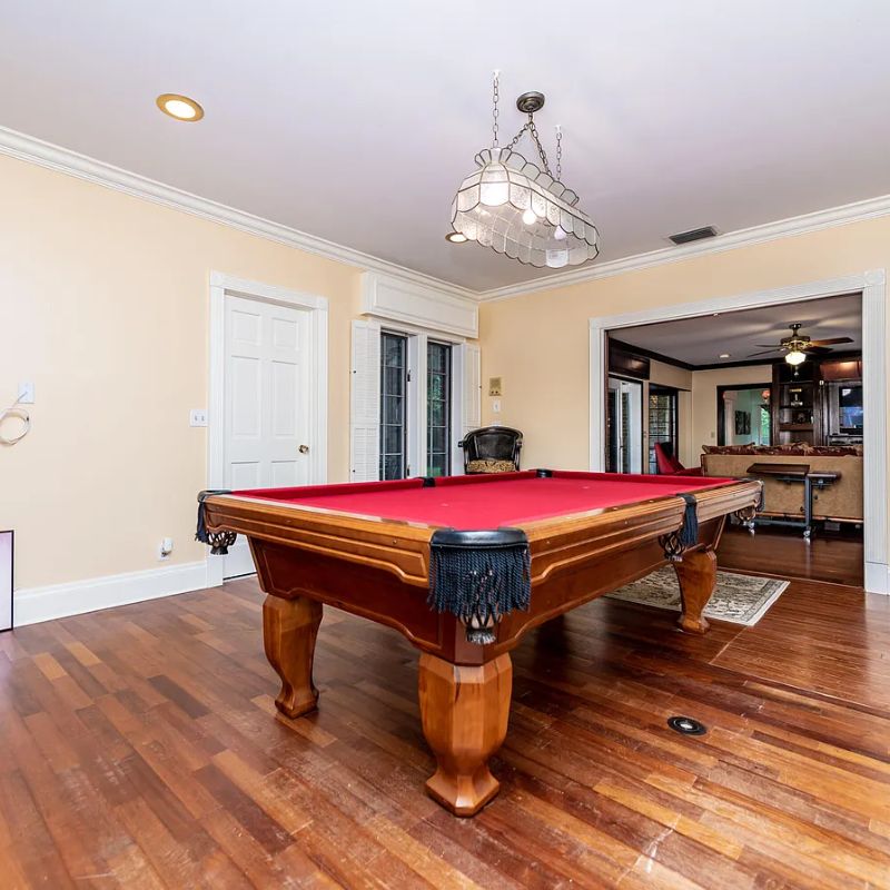 Billiard Room in Kodak Black's Florida Home