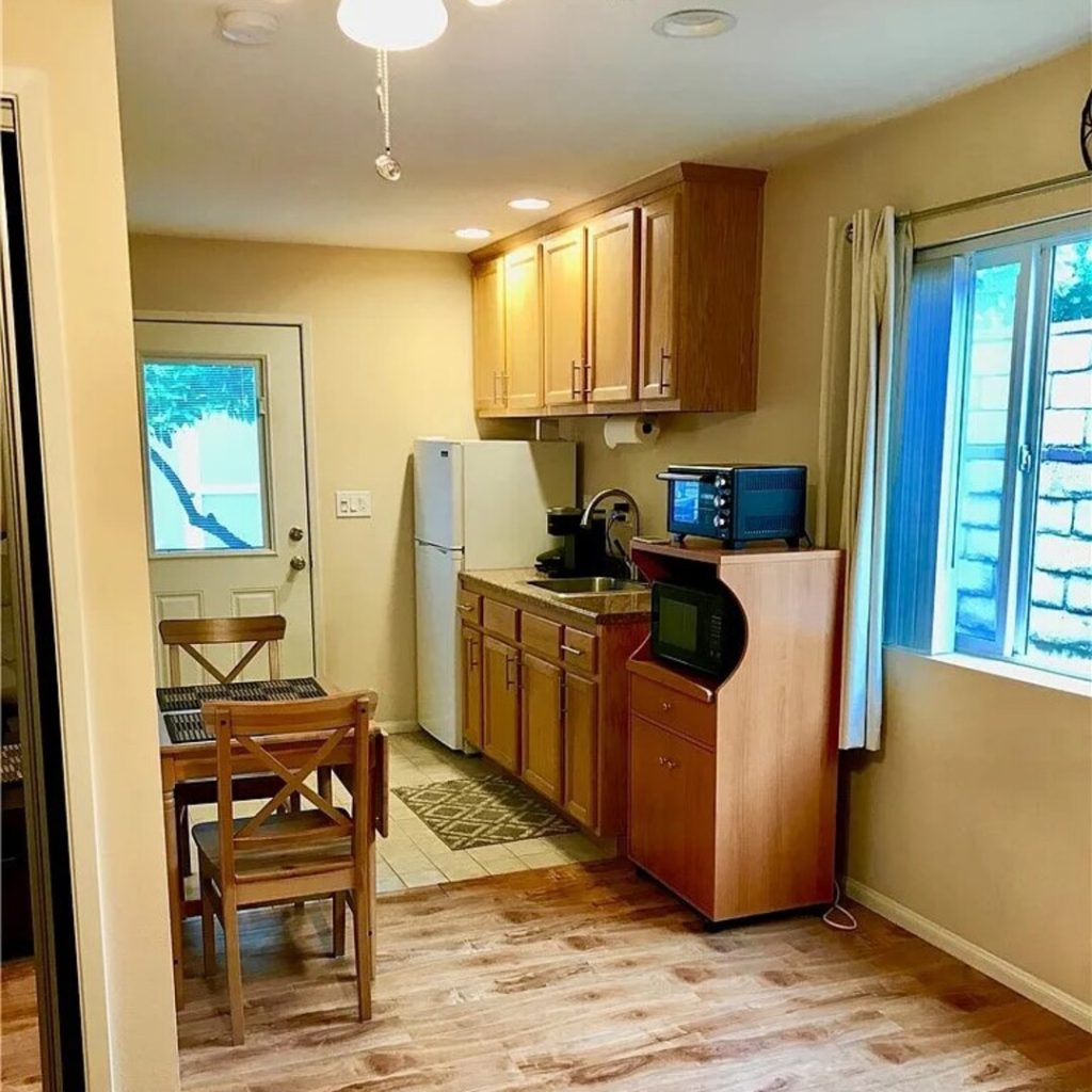 Kitchen in Teddy Swims’ Sherman Oaks Home