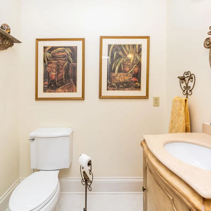 Powder Room in Kodak Black's Florida Home