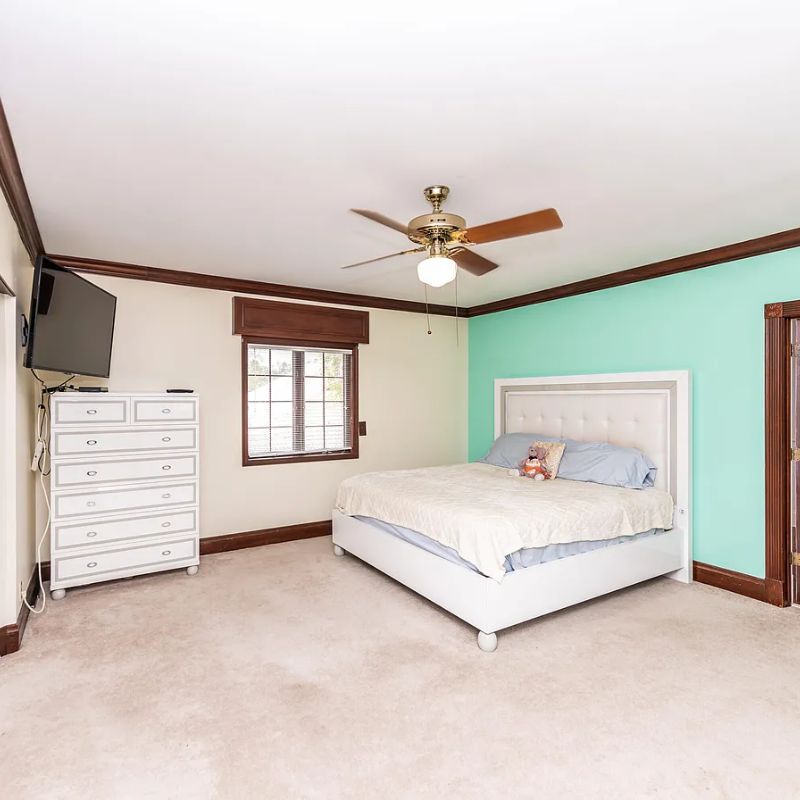 Bedroom in Kodak Black's Florida Home