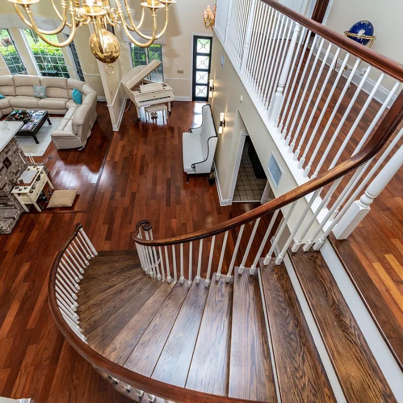 Stairs in Kodak Black's Florida Home