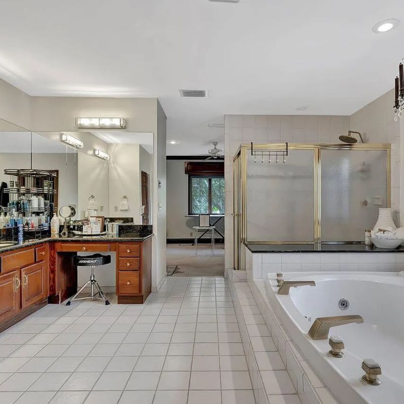 Bathroom in Kodak Black's Florida Home
