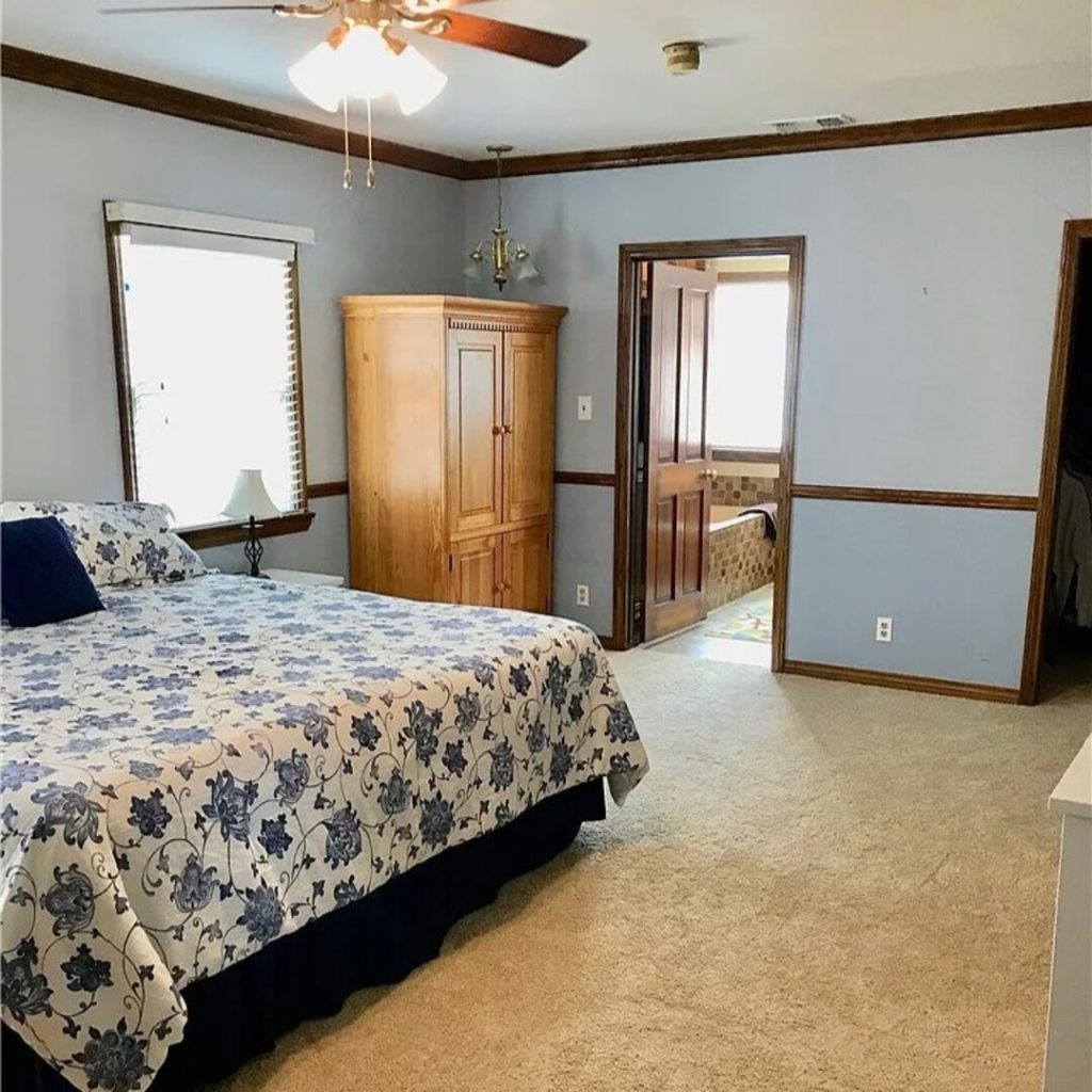 Bedroom in Teddy Swims’ Sherman Oaks Home