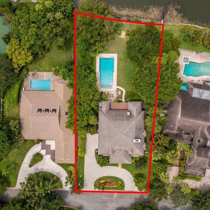 Aerial View of Kodak Black's Florida Home