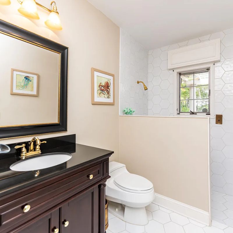 Bathroom in Kodak Black's Florida Home