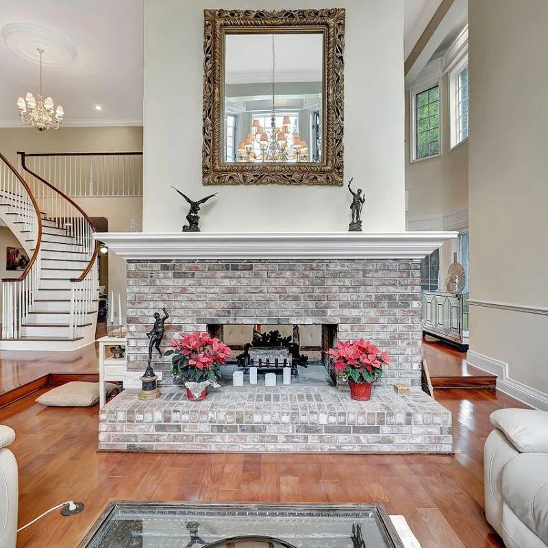 Living Room in Kodak Black's Florida Home