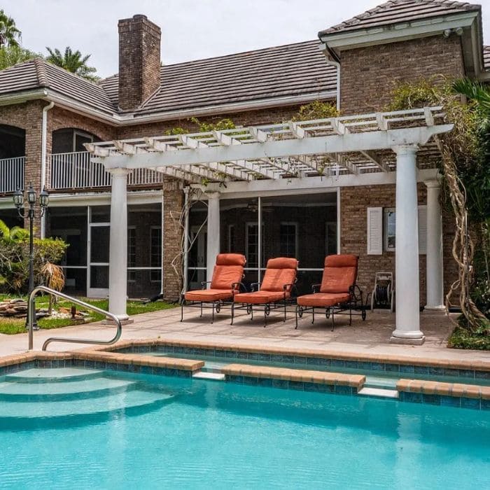 Pool in Kodak Black's Florida Home
