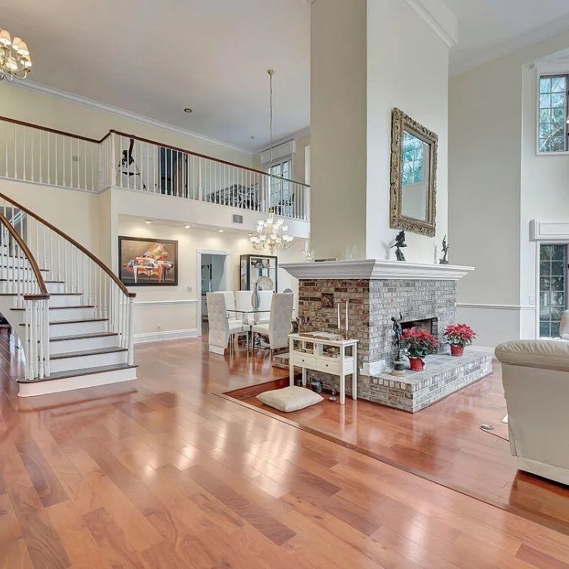 Living Room in Kodak Black's Florida Home