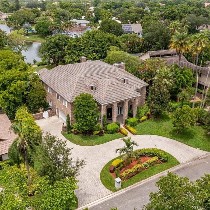 Aerial View of Kodak Black's Florida Home