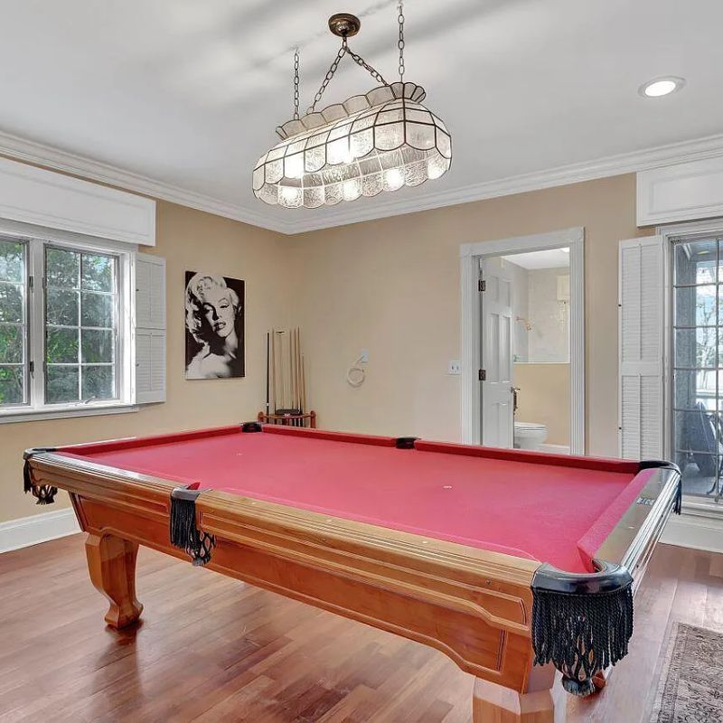 Billiard Room in Kodak Black's Florida Home