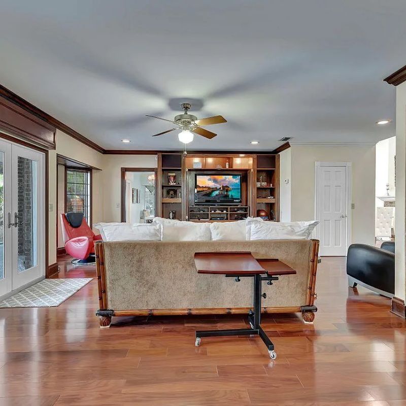 Family Room in Kodak Black's Florida Home