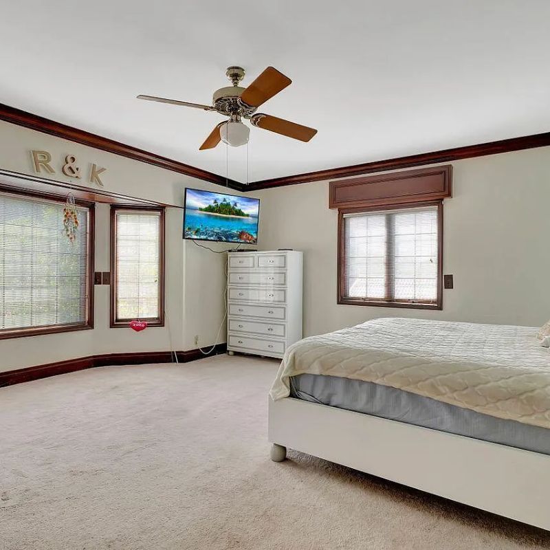 Bedroom in Kodak Black's Florida Home