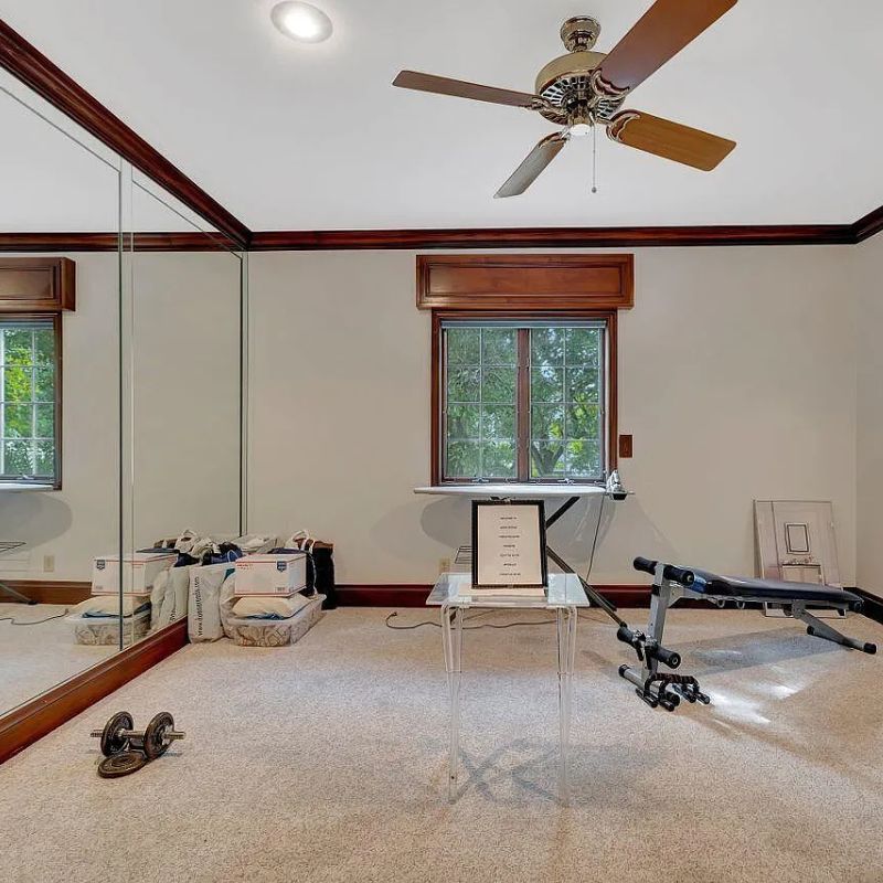 Workout Room in Kodak Black's Florida Home
