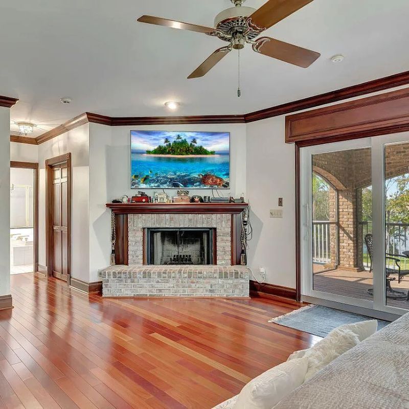 Living Room in Kodak Black's Florida Home