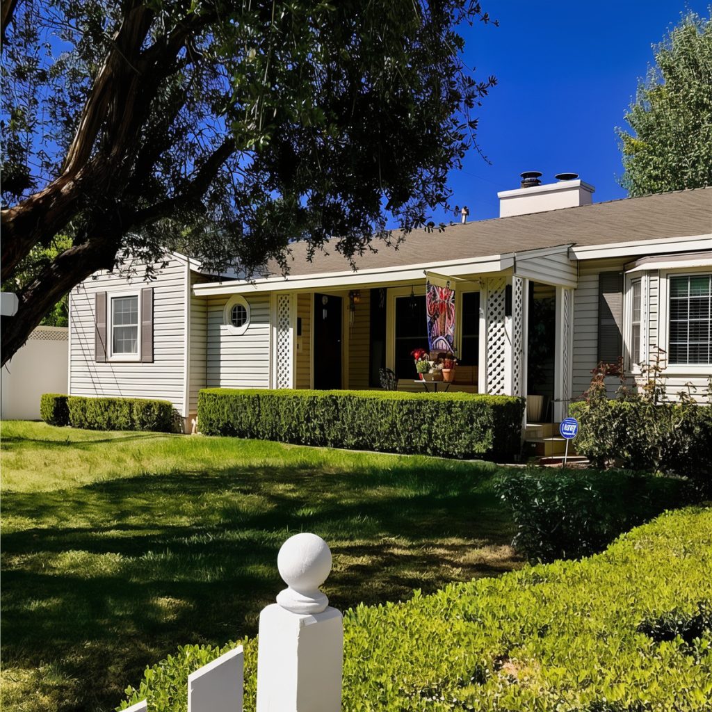 Front View of Teddy Swims’ Sherman Oaks Home
