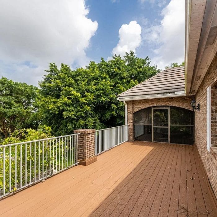 Balcony of Kodak Black's Florida Home