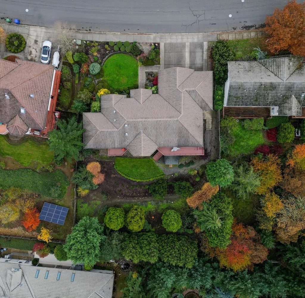 Aerial Layout of Dan Lanning's Former OR Home