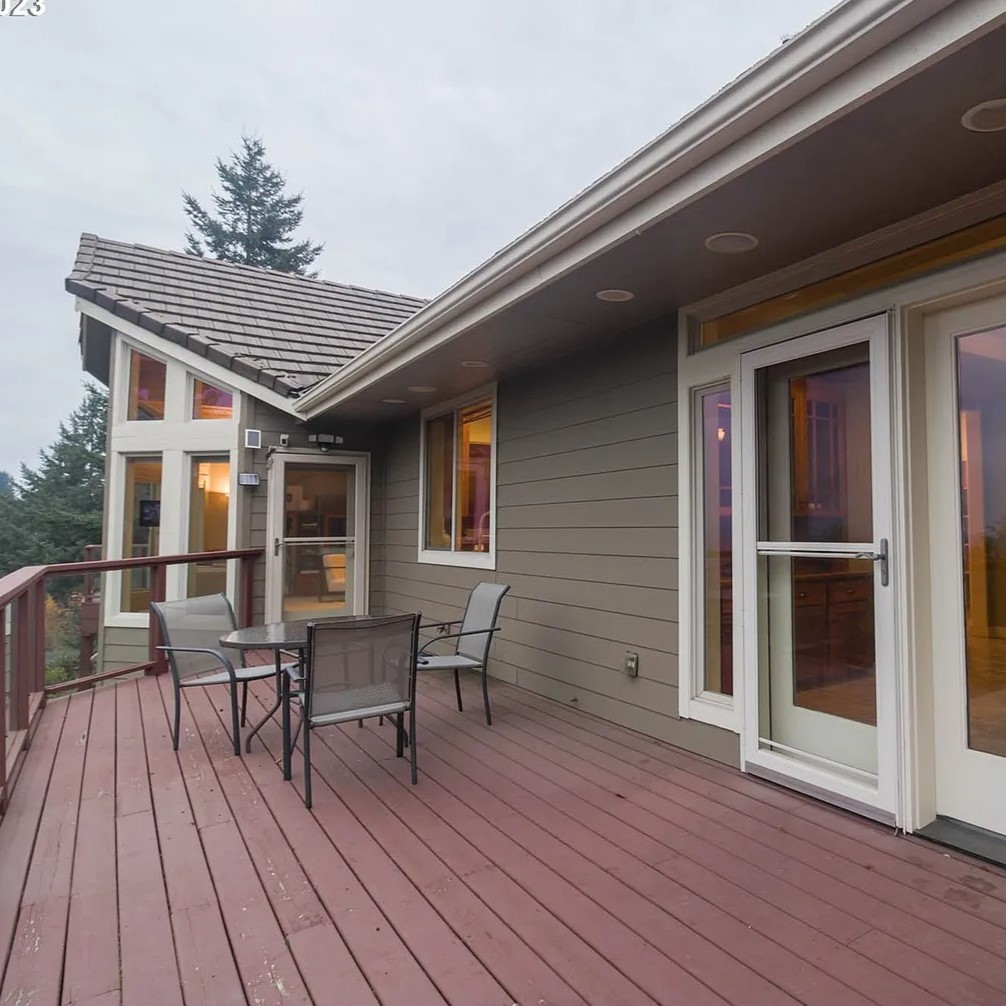 Deck of Dan Lanning's Former OR Home