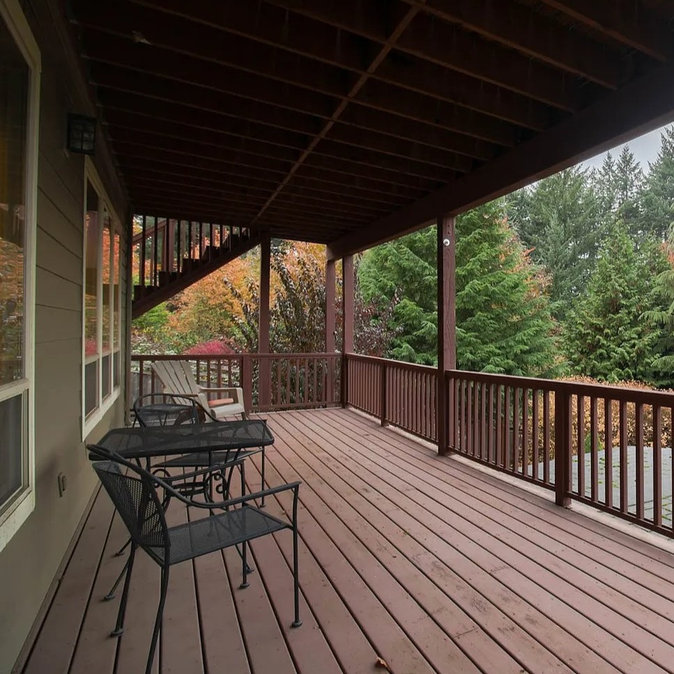 Deck of Dan Lanning's Former OR Home
