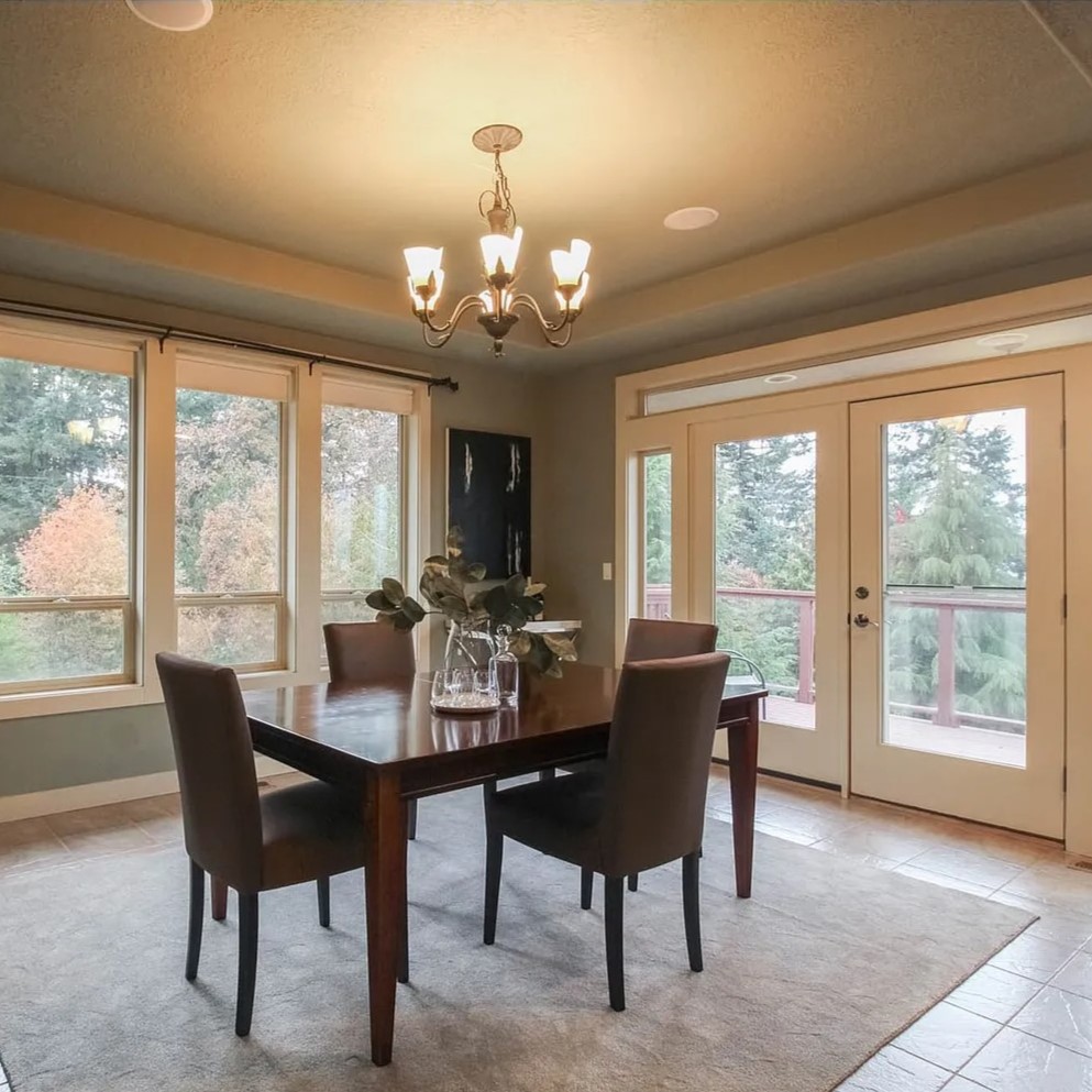 Dining Area in Dan Lanning's Former OR Home