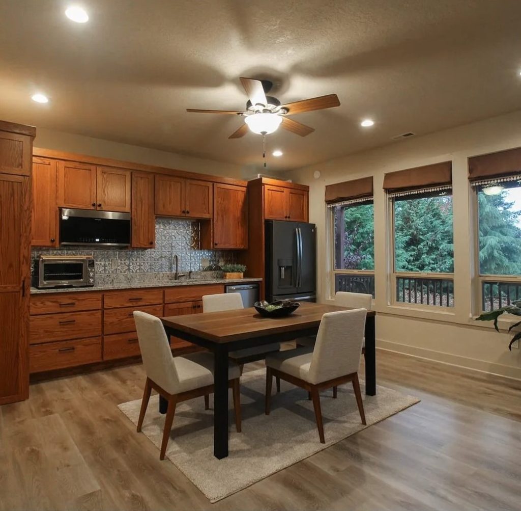 Dining Table in Dan Lanning's Former OR Home