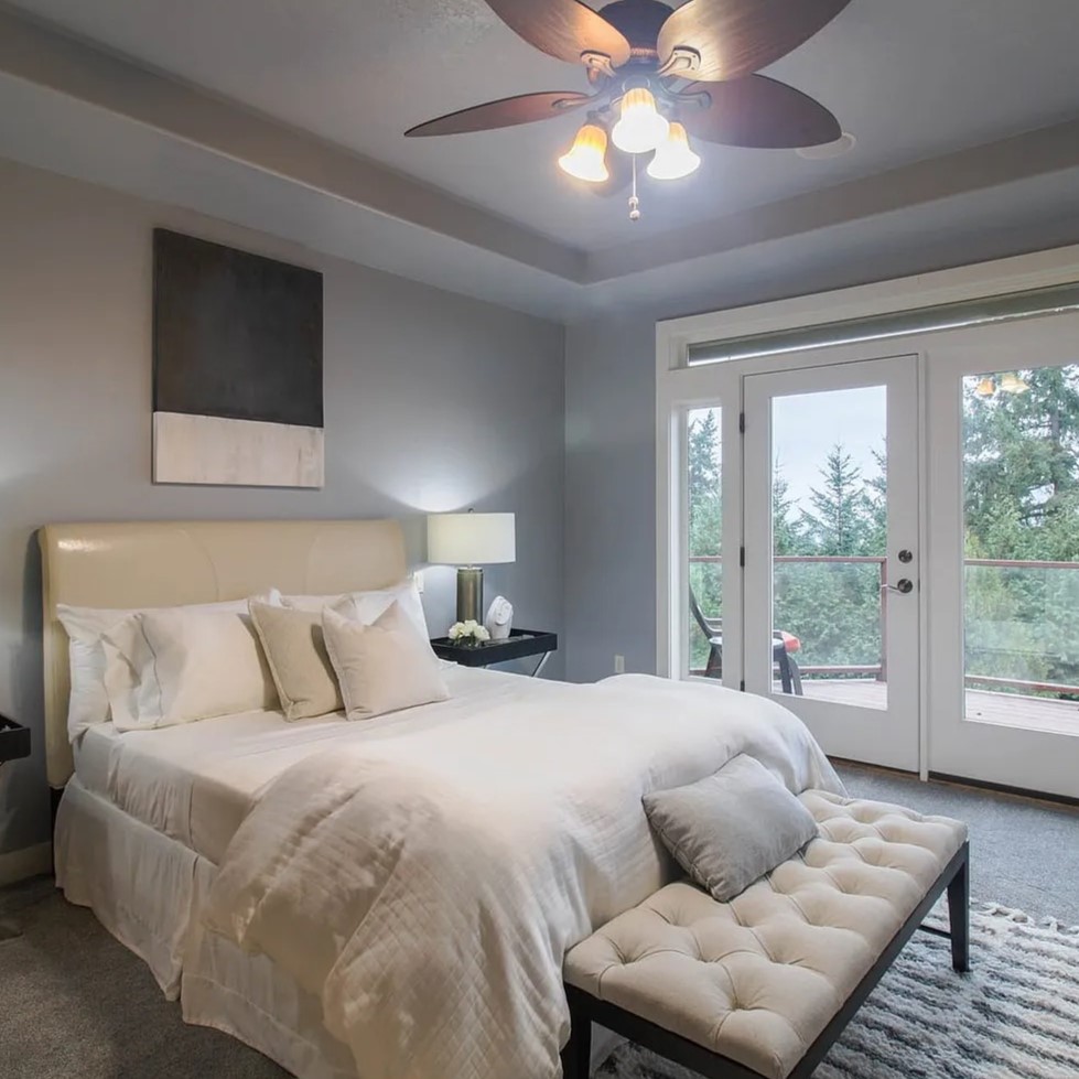 Bedroom in Dan Lanning's Former OR Home