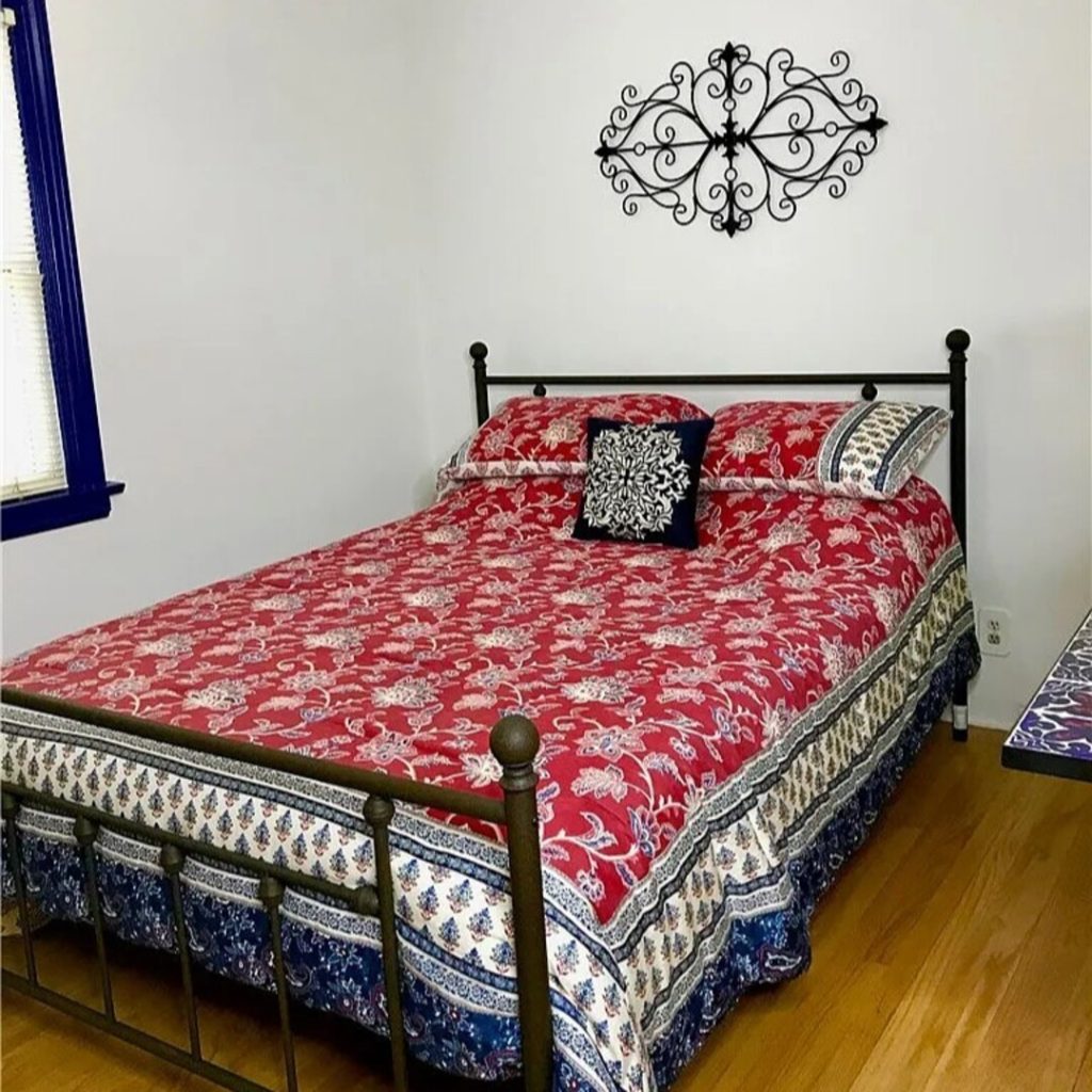 Bedroom in Teddy Swims’ Sherman Oaks Home