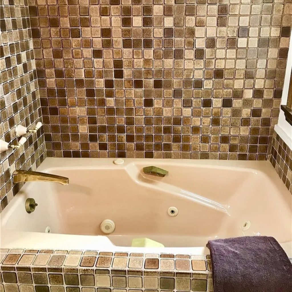 Bathroom in Teddy Swims’ Sherman Oaks Home