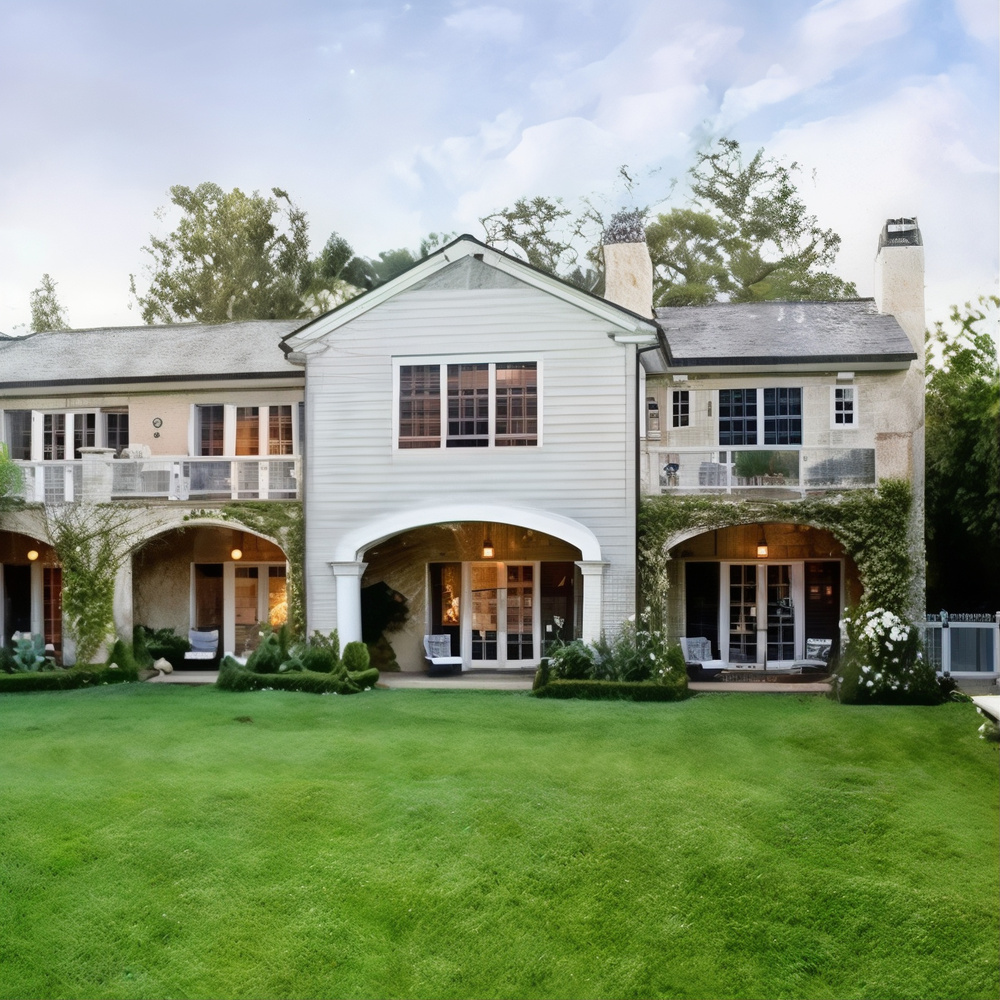 Backyard of Bill Lawrence and Christa Miller's Former CA Home