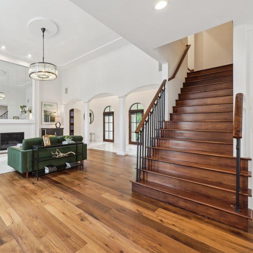 Staircase in Khris Middleton's WI Home