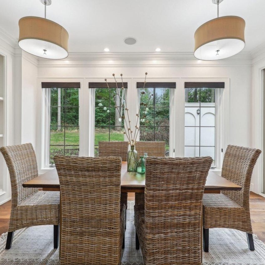 Breakfast Nook in Khris Middleton's WI  Home