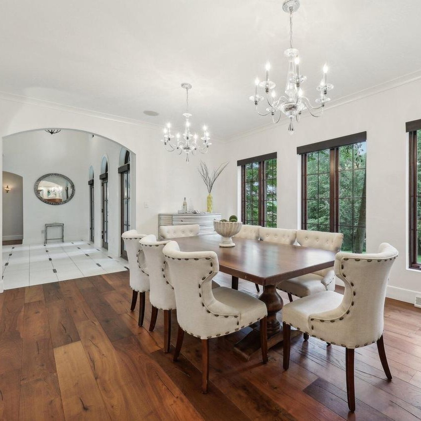 Dining Room in Khris Middleton's WI Home