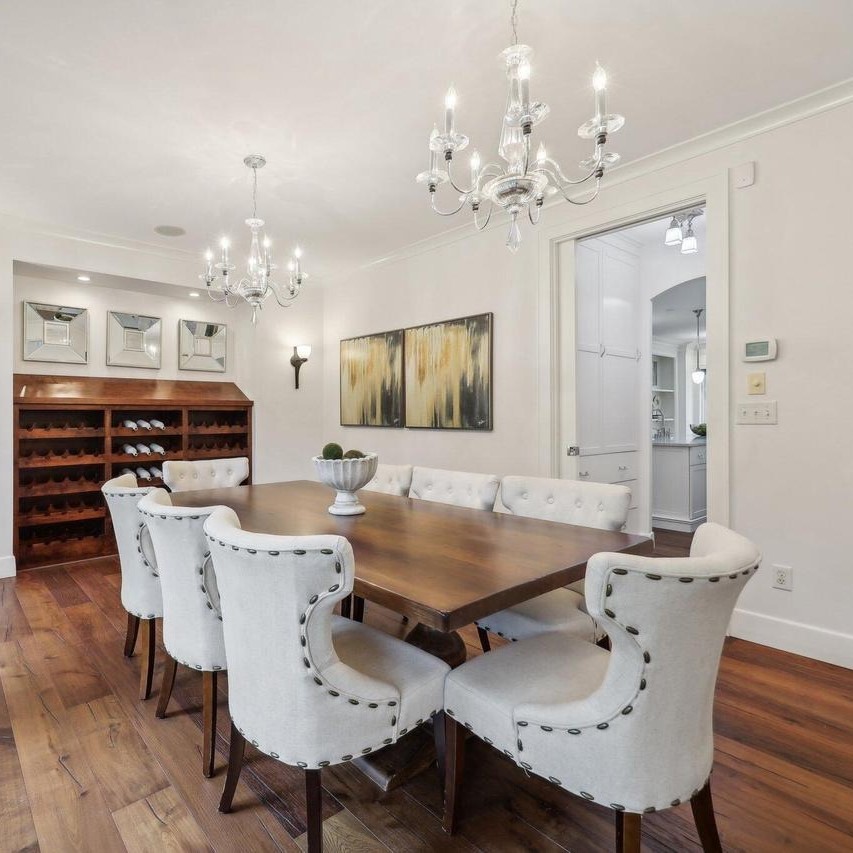 Dining Room in Khris Middleton's WI Home