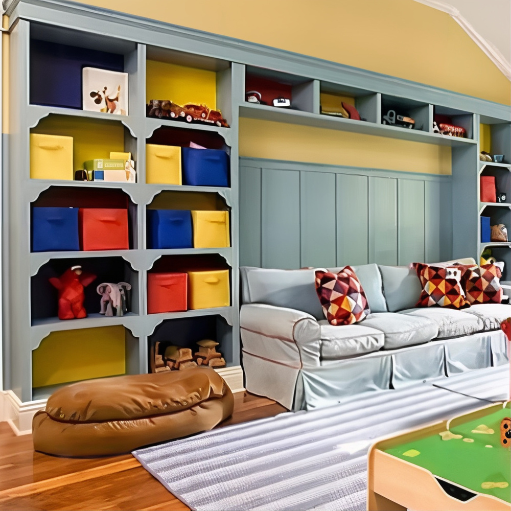 Playroom in Bill Lawrence and Christa Miller's Former CA Home