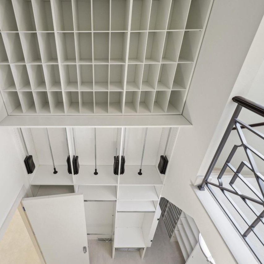 Vertical Cubby System in Khris Middleton's WI  Home
