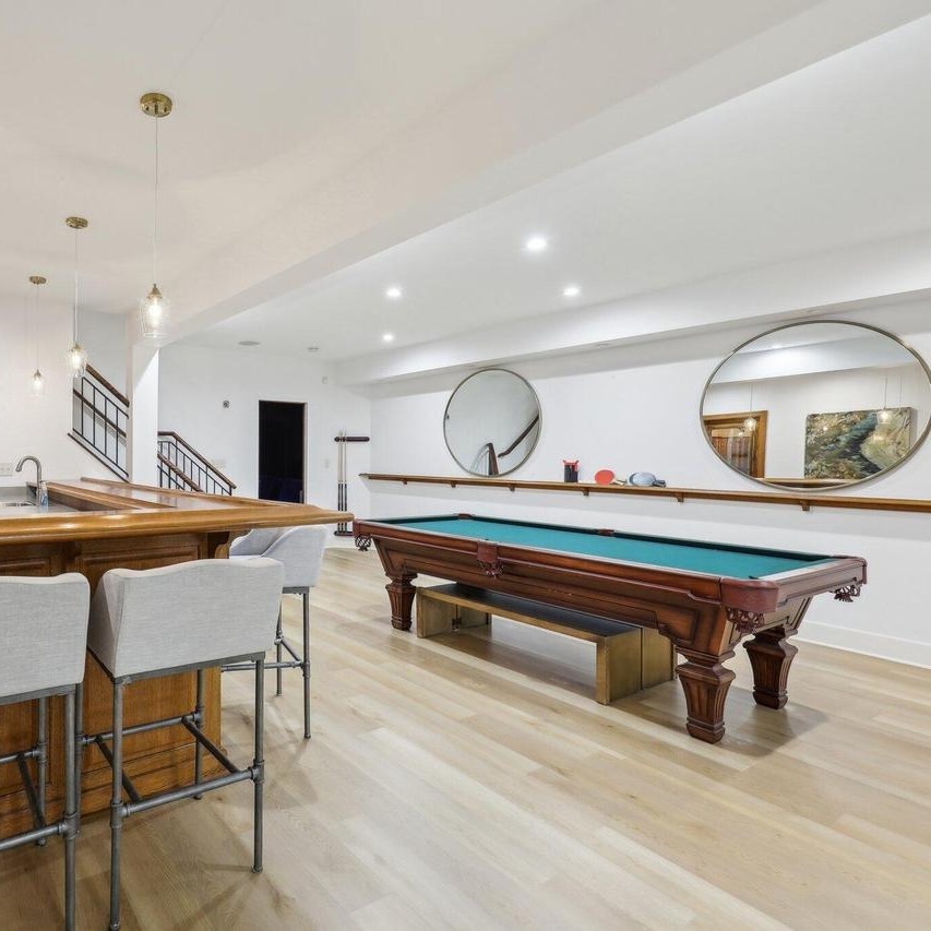 Billiard Room in Khris Middleton's WI Home