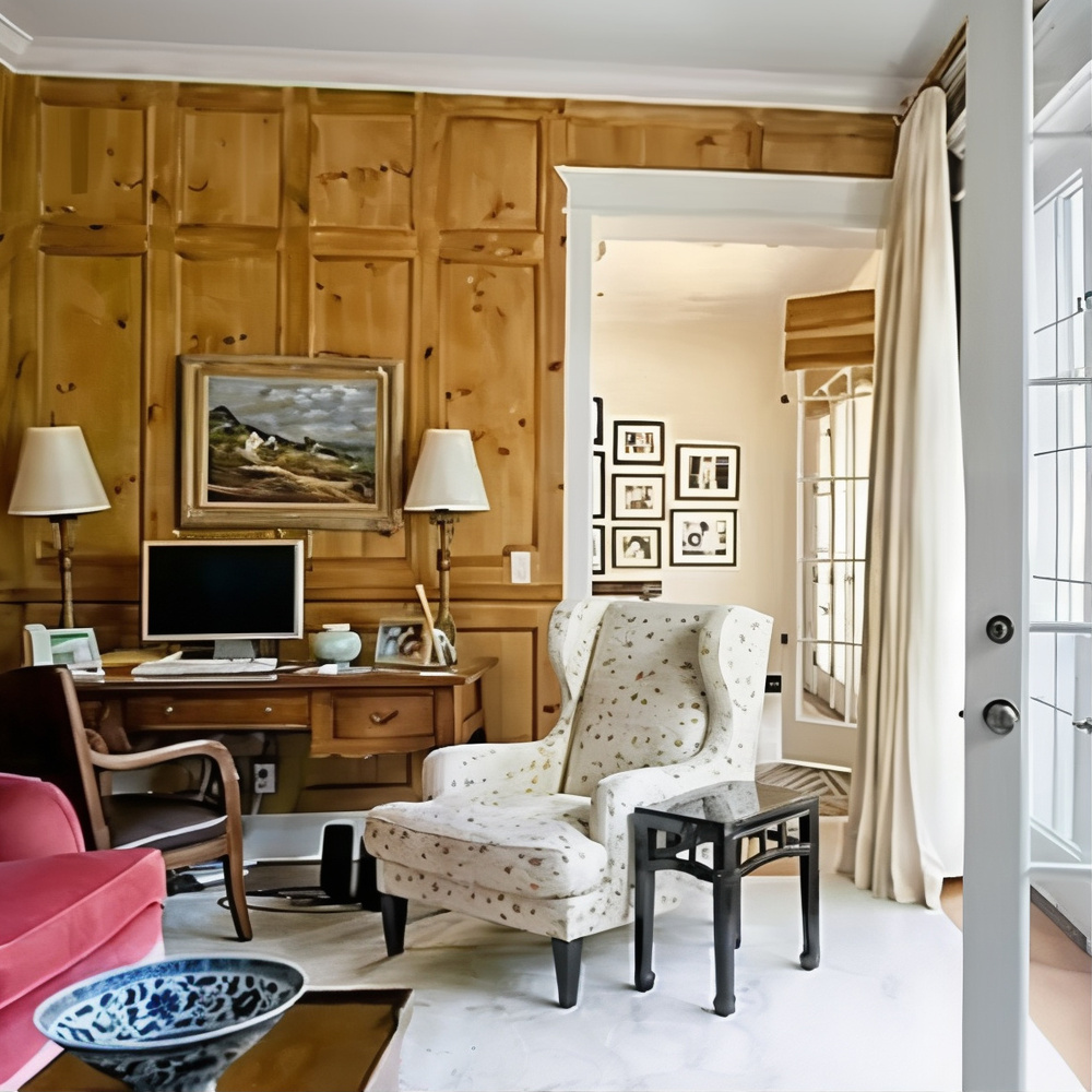 Home Office in Bill Lawrence and Christa Miller's Former CA Home