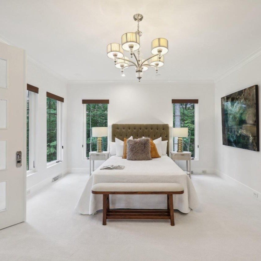 Bedroom in Khris Middleton's WI Home