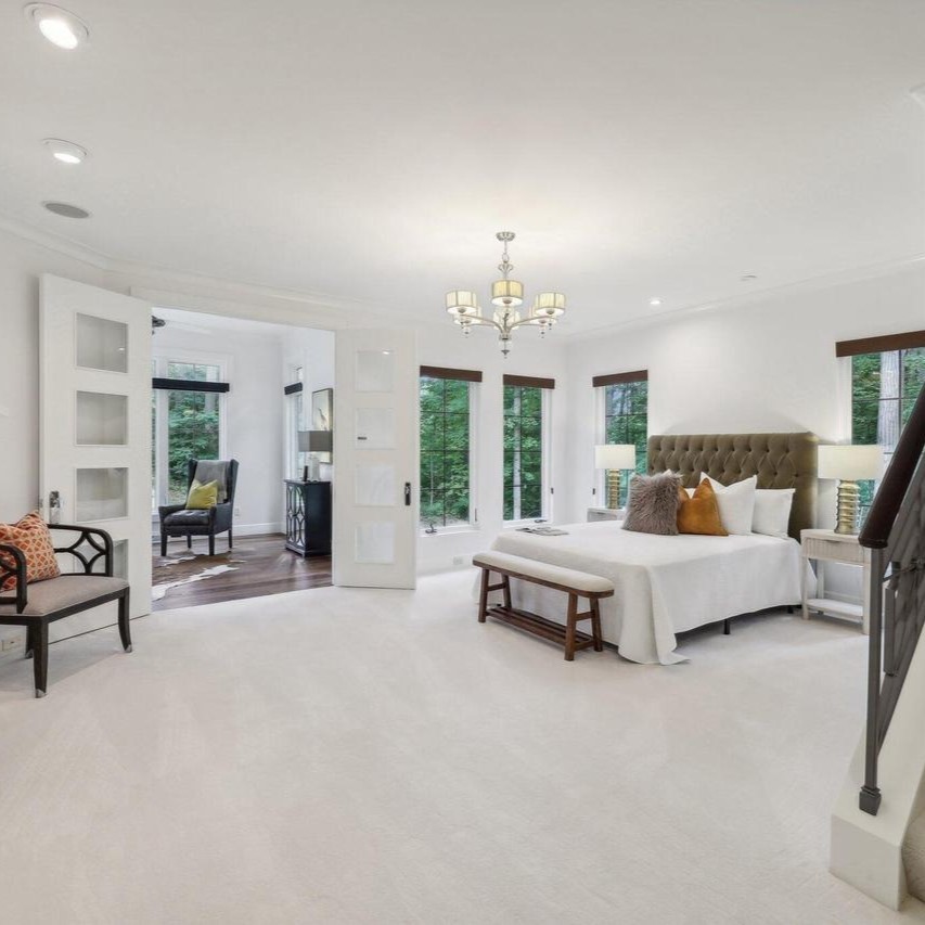 Bedroom in Khris Middleton's WI Home