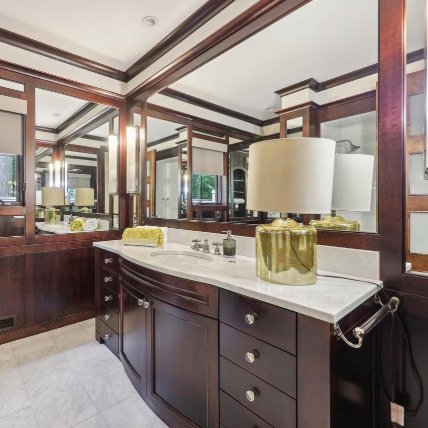 Rich Wood Cabinetry in Khris Middleton's WI Home