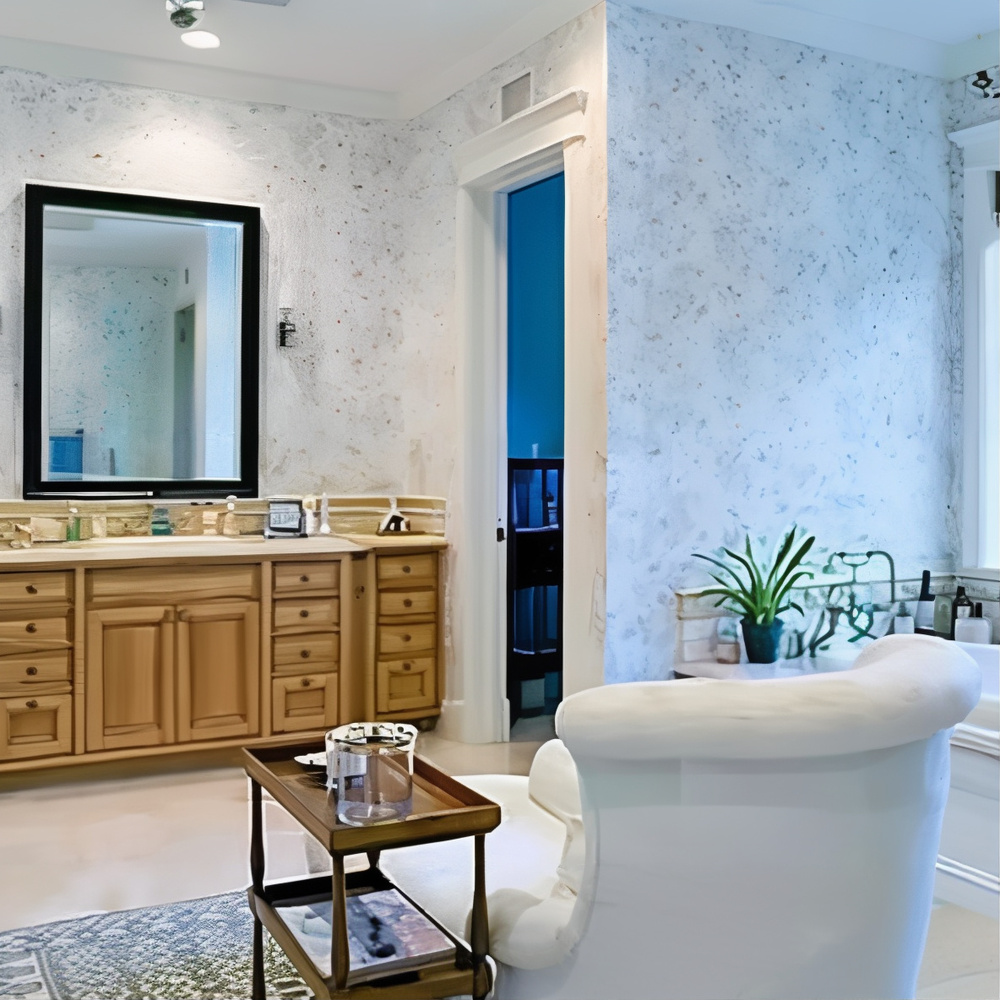 Bathroom in Bill Lawrence and Christa Miller's Former CA Home