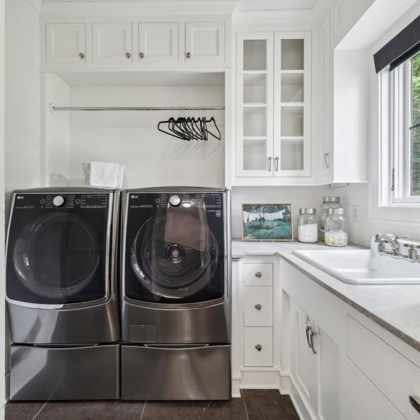 Laundry Room in Khris Middleton's WI Home