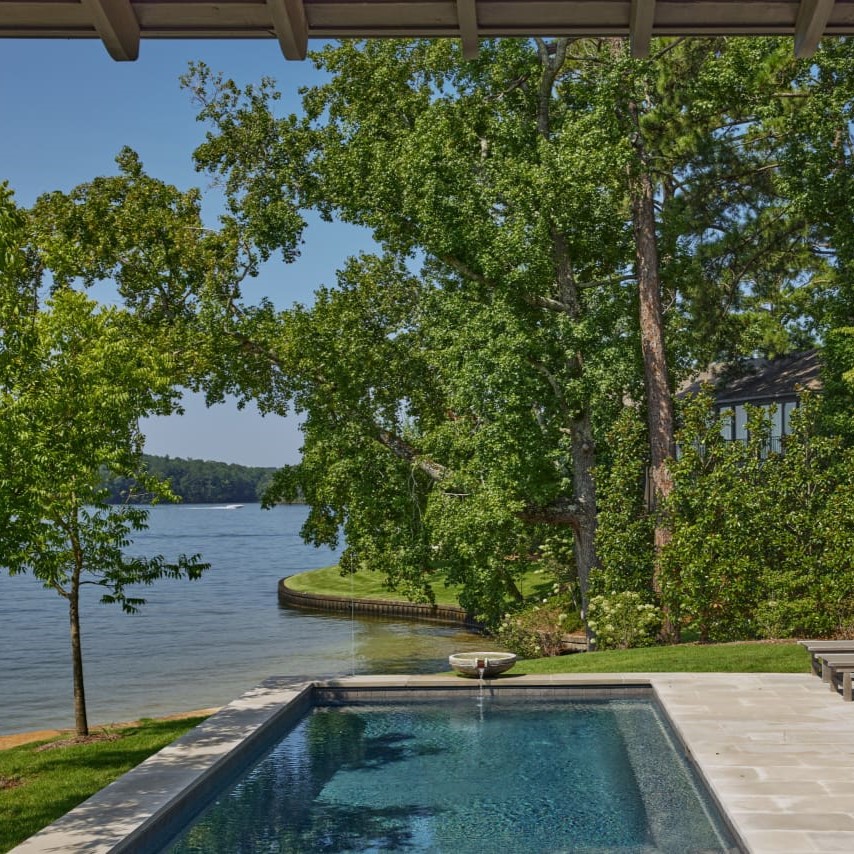 Pool of a Lake Martin Estate